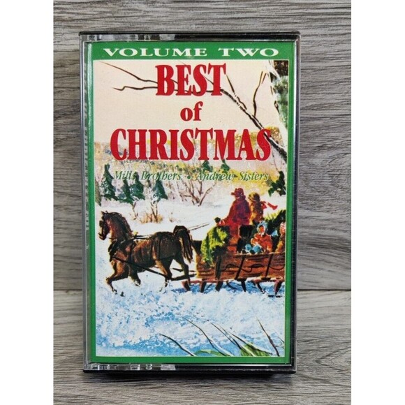Best of Christmas Volume Two Cassette Tape 1991 MCA Records Various Artists - Picture 1 of 6
